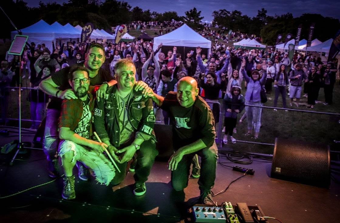 So Fine s publikem na festivalu
